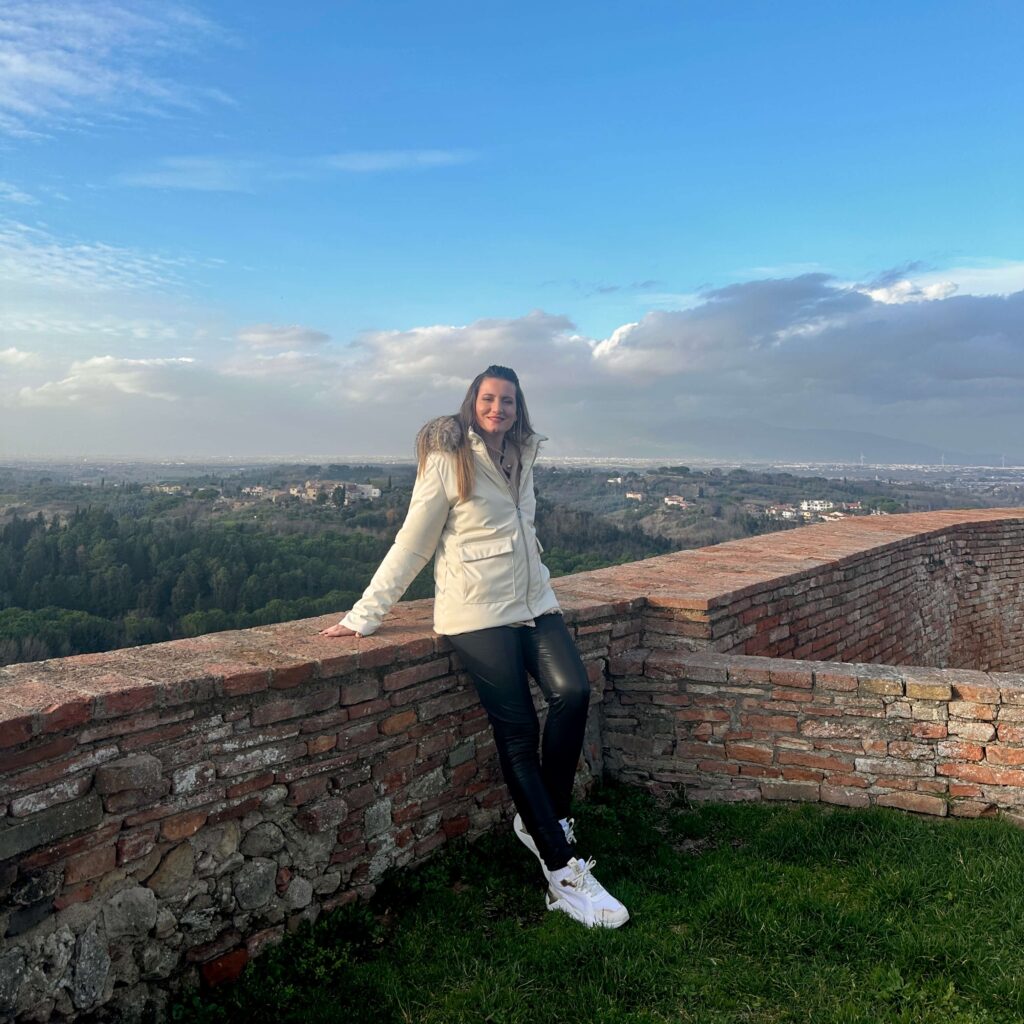 vista dal Castello dei Vicari di Lari